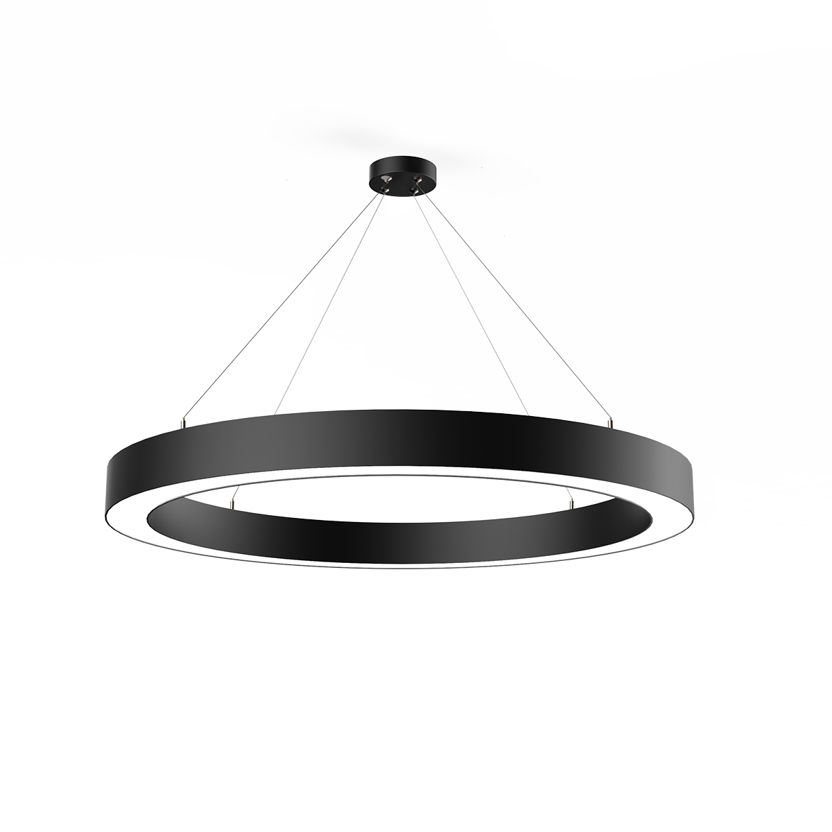 OLA Ringleuchte D900 × B65 × H82 mm, 68 W, 115 lm/W, DALI-2 dimmbar, IP20